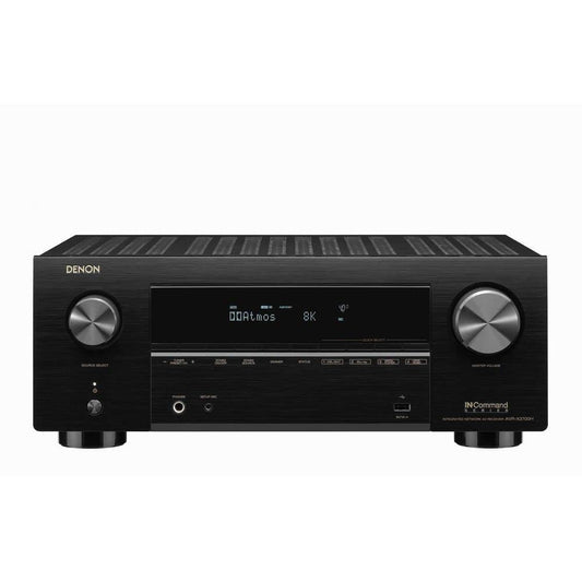 Denon AVR X3700H 8K Ultra HD 9.2 Channel AV Receiver with HEOS Built-In