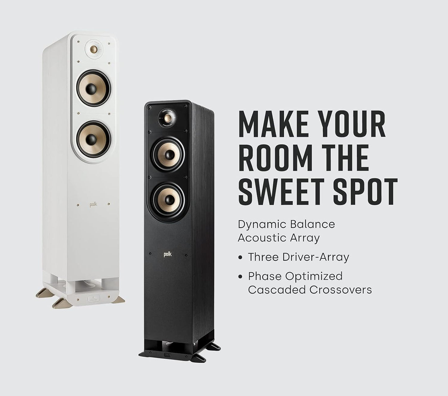 Polk Audio ES50 Compact Floorstanding Speaker Pair