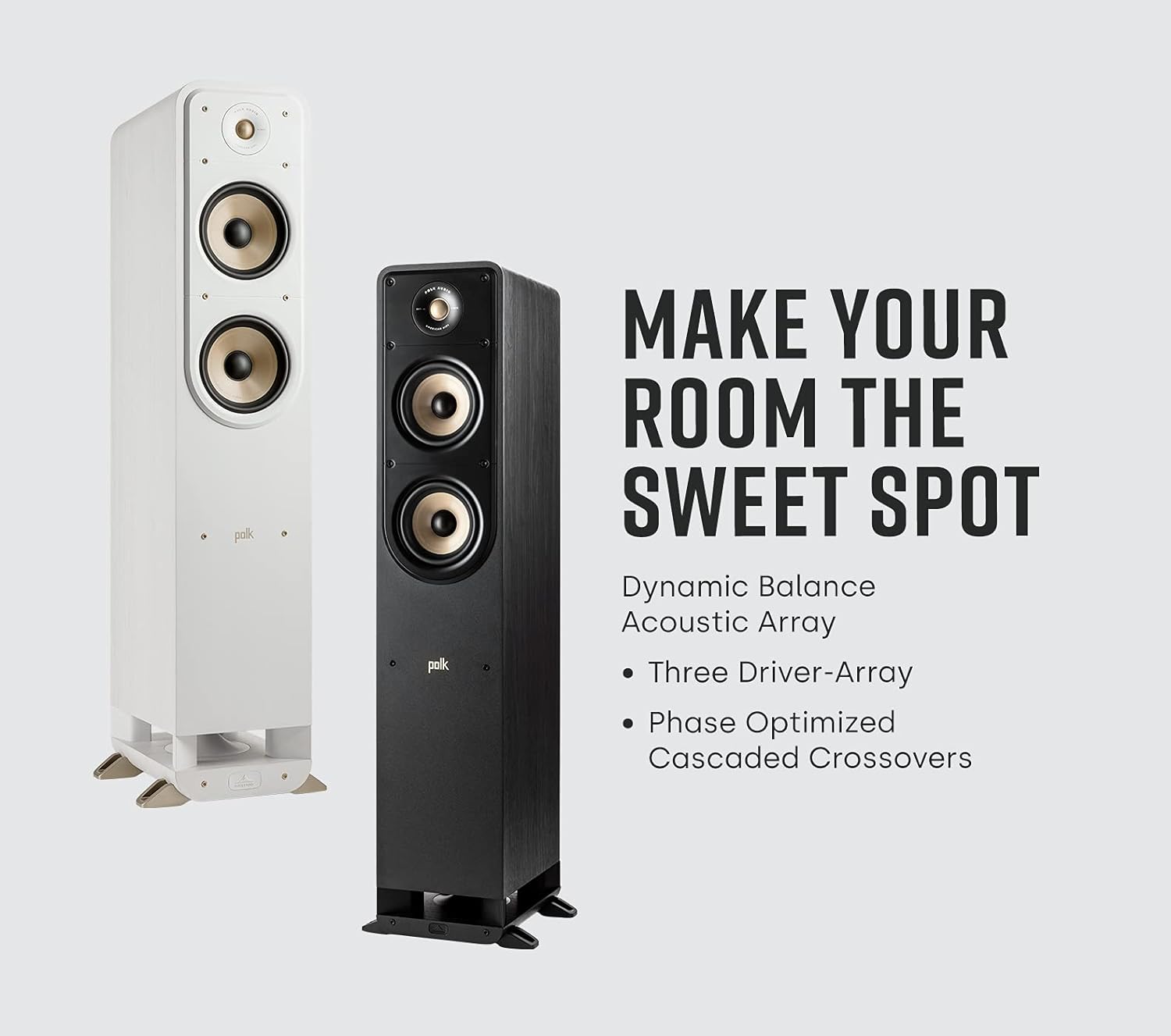 Polk Audio ES50 Compact Floorstanding Speaker Pair