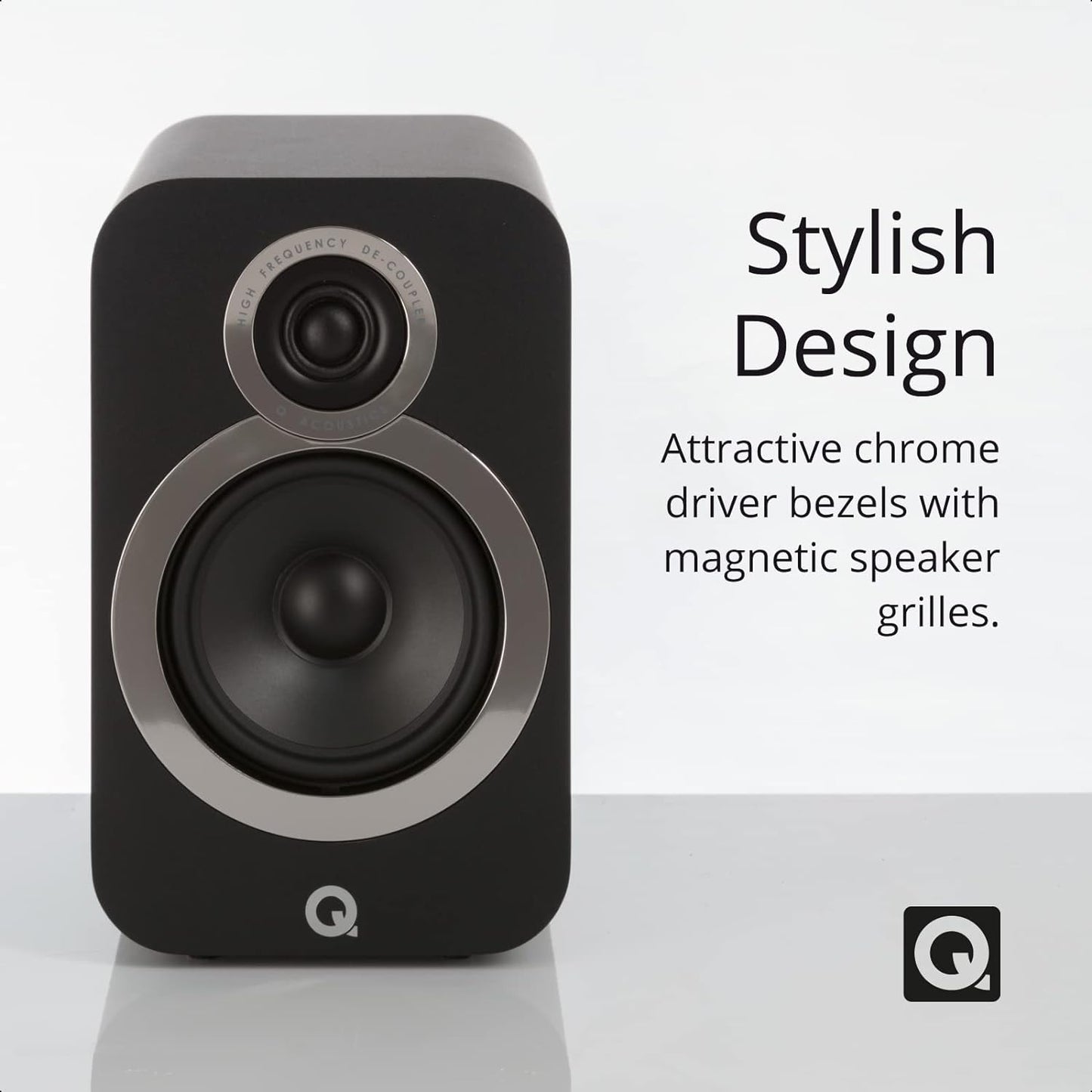 Q Acoustics 3020i Bookshelf Speakers-Home theater expert Store