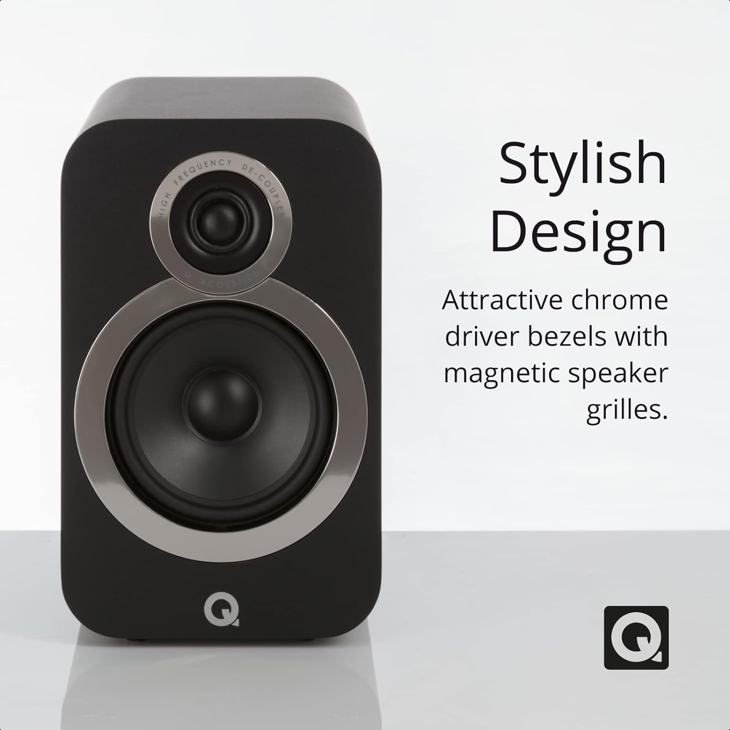 Q Acoustics 3020i Bookshelf Speakers-Home theater expert Store