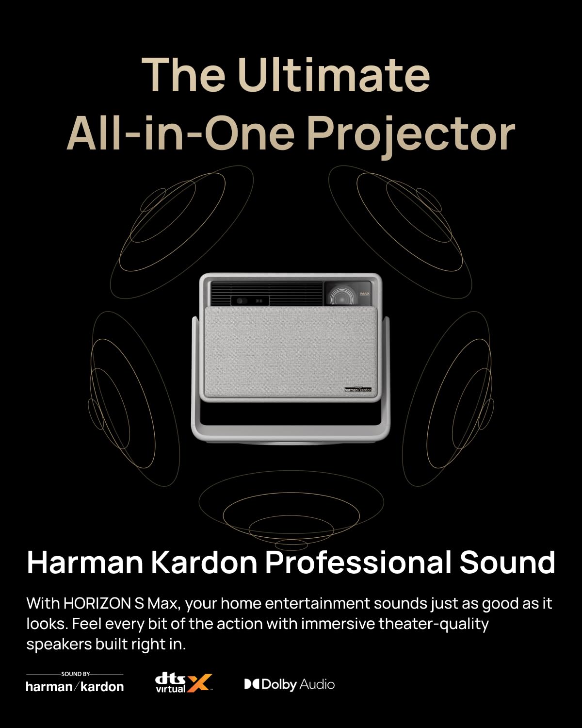 XGIMI 2025 New Launch Horizon S Max 4K Projector