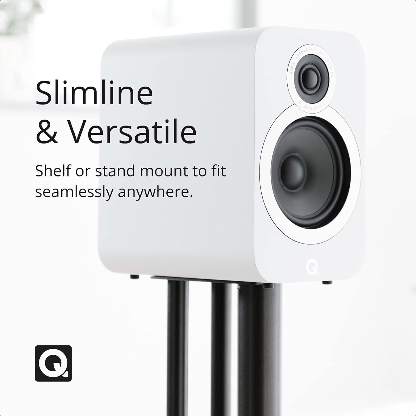 Q Acoustics 3020i Bookshelf Speakers-Home theater expert Store