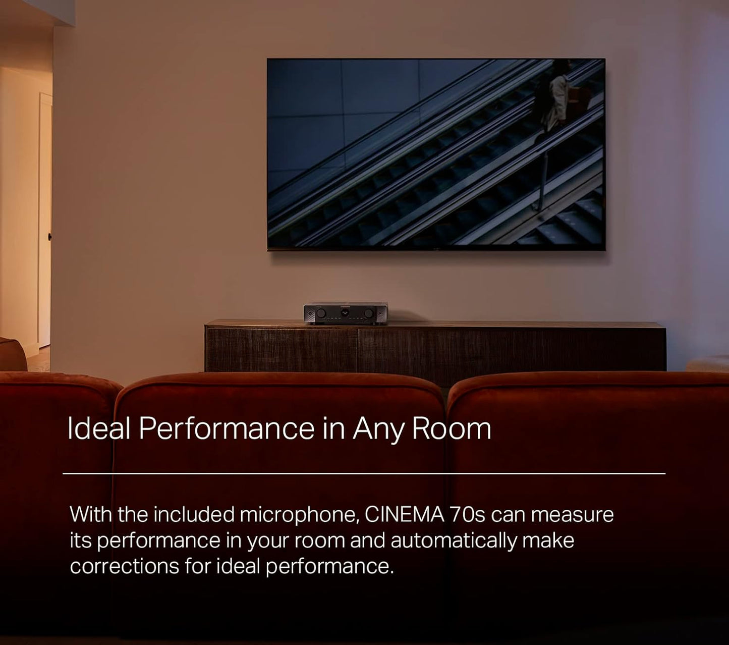 Marantz Cinema 70s Slimline 7.2 Channel Av Receiver In 50 Watts-Home theater expert Store