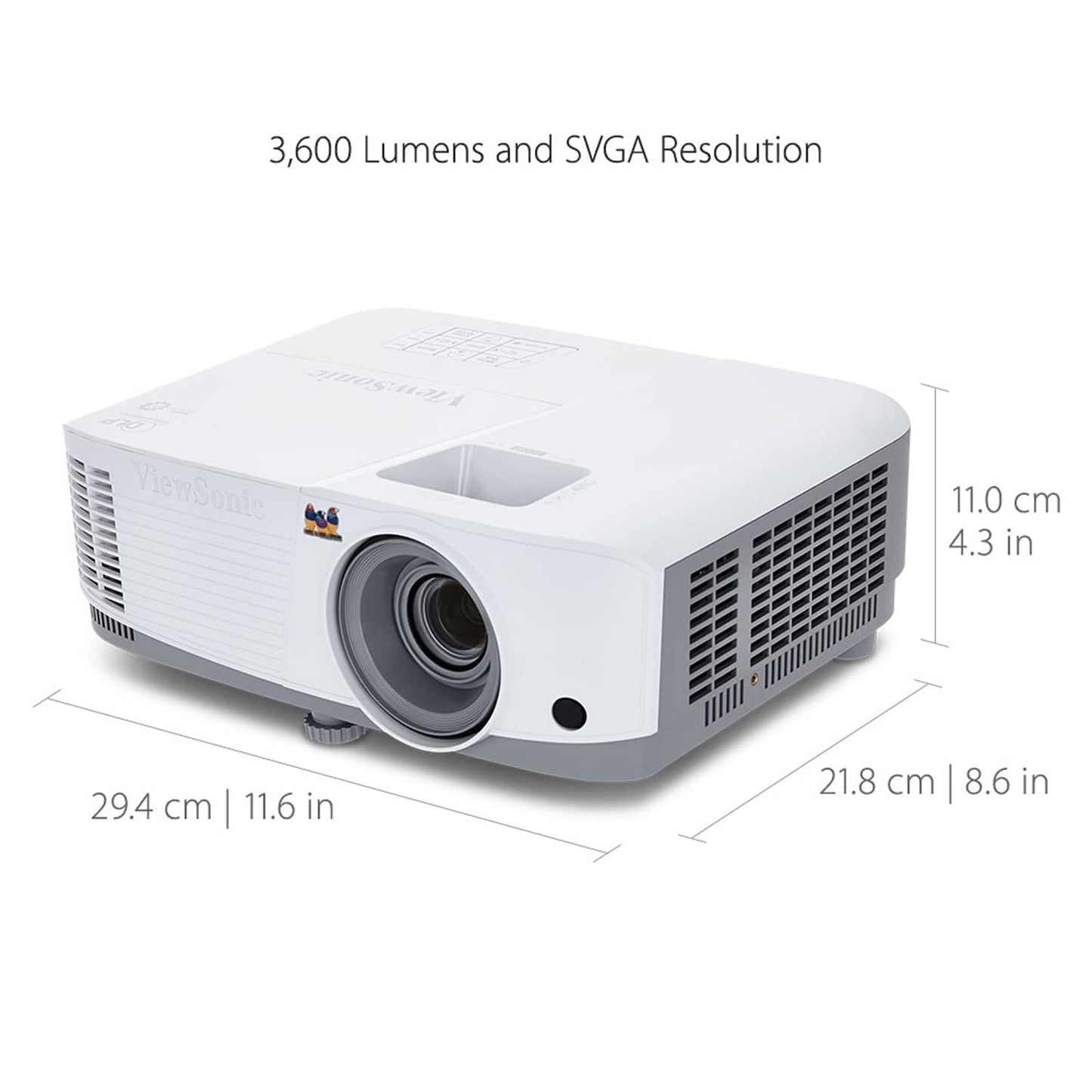 ViewSonic PA503S 3800 Lumens SVGA Business Projector