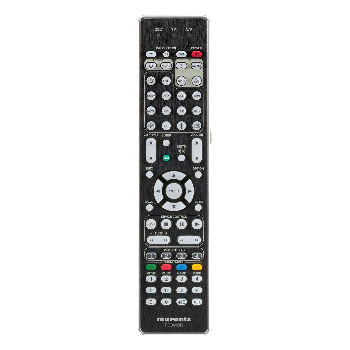 AV Receiver - Marantz SR7015 9.2-Channel 4K Ultra HD AV Receiver With HEOS