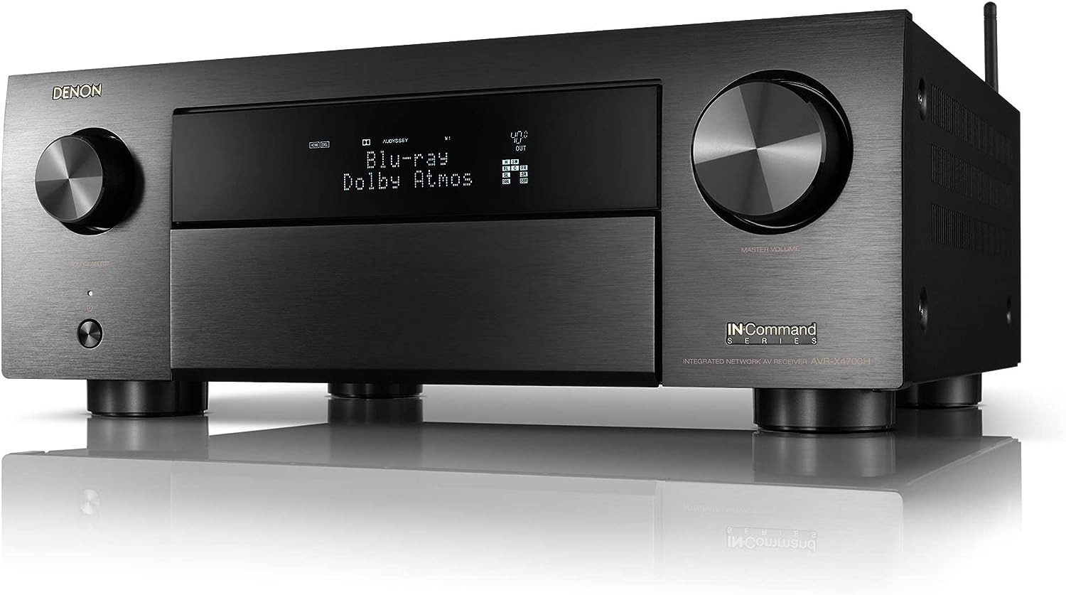 Denon AVC X4700H 8K Ultra HD 9.2 Channel AV Receiver