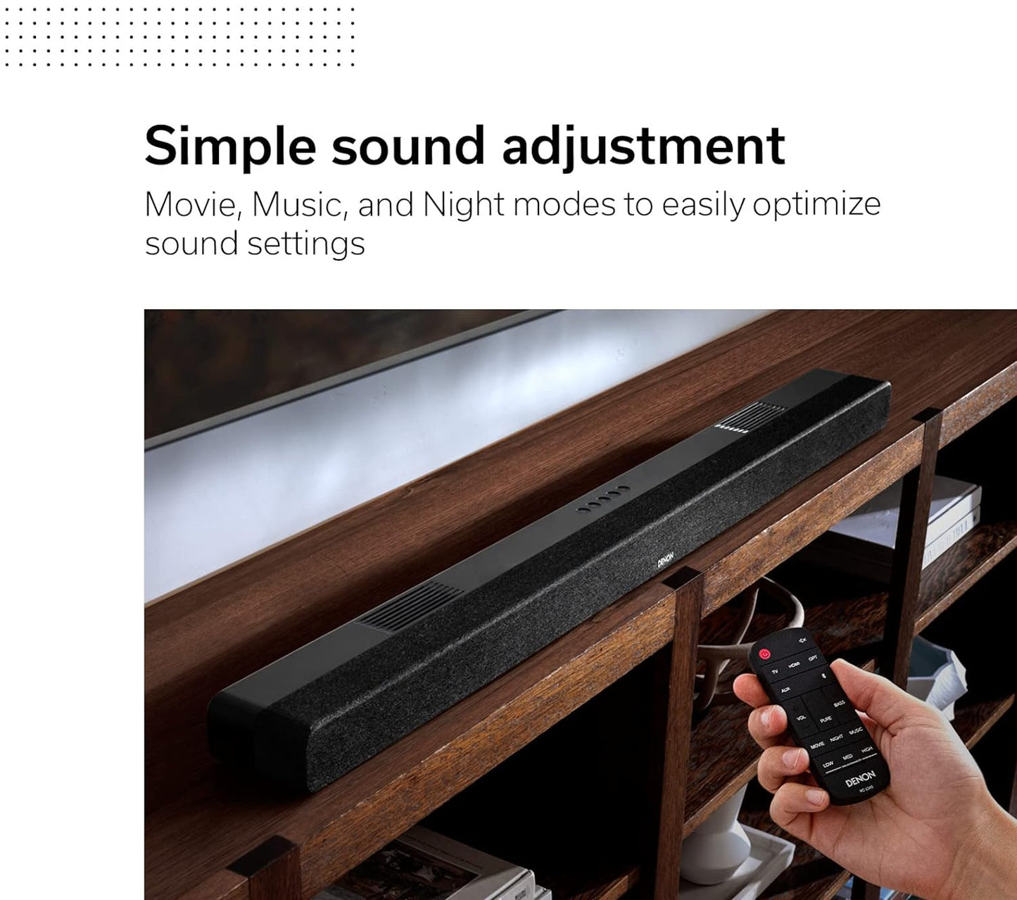 Denon DHT-S517 Dolby Atmos Soundbar