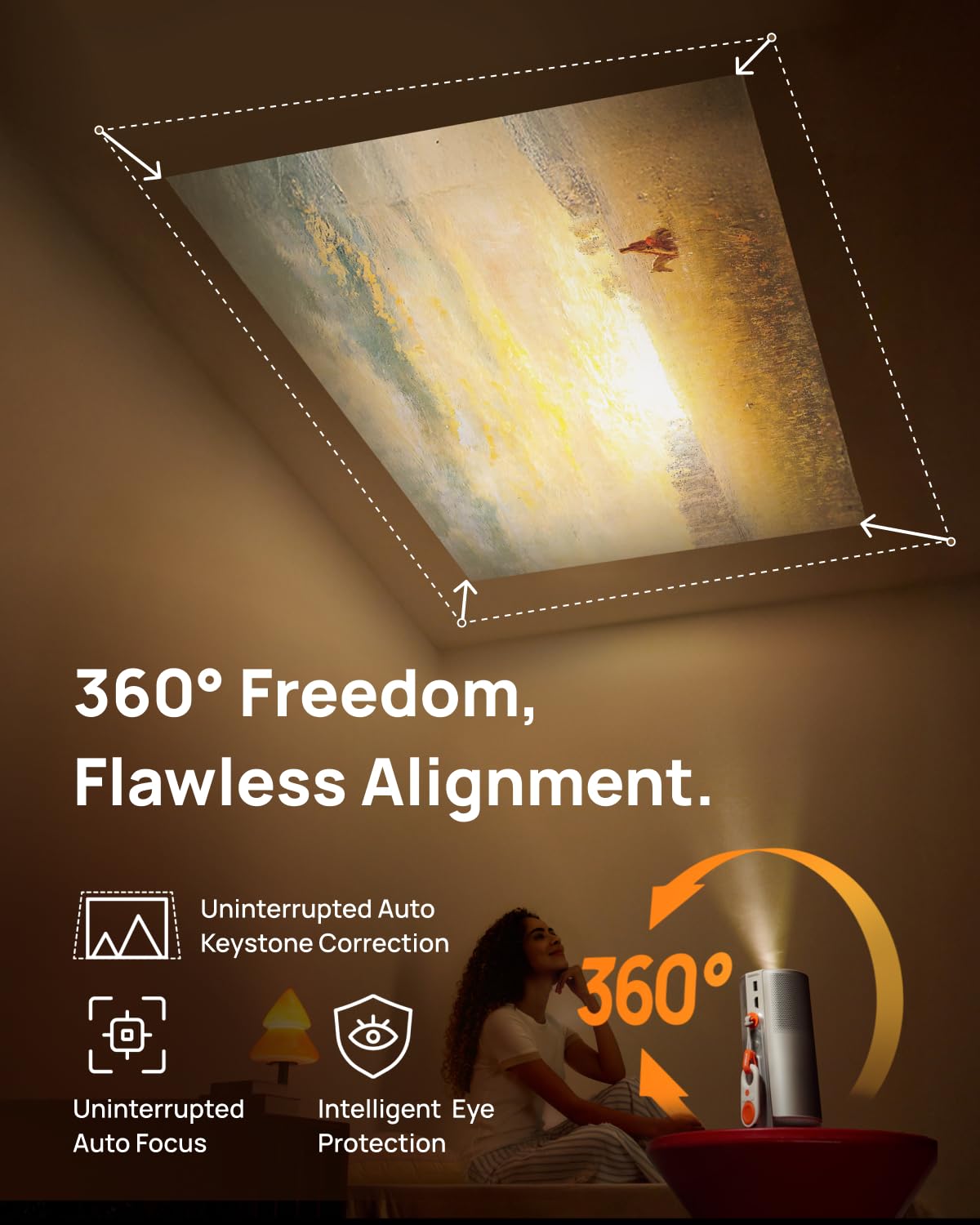 XGIMI 2025 New Launch MoGo 4 Portable DLP Projector