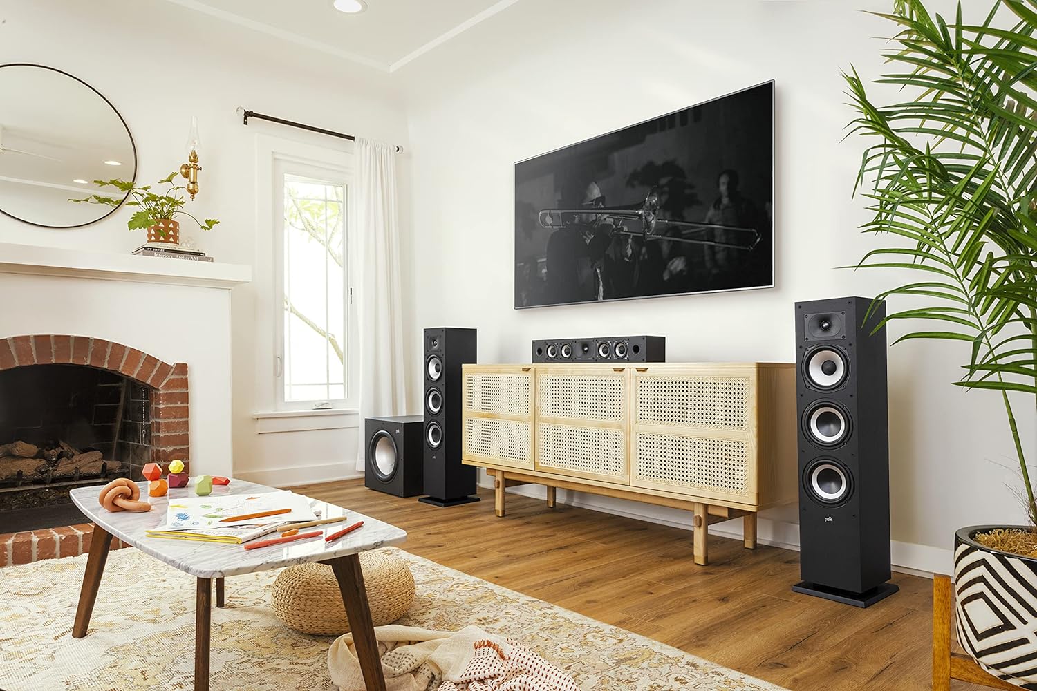 Polk Audio Monitor XT60 Floorstanding Speaker (Pair)-Home theater expert Store