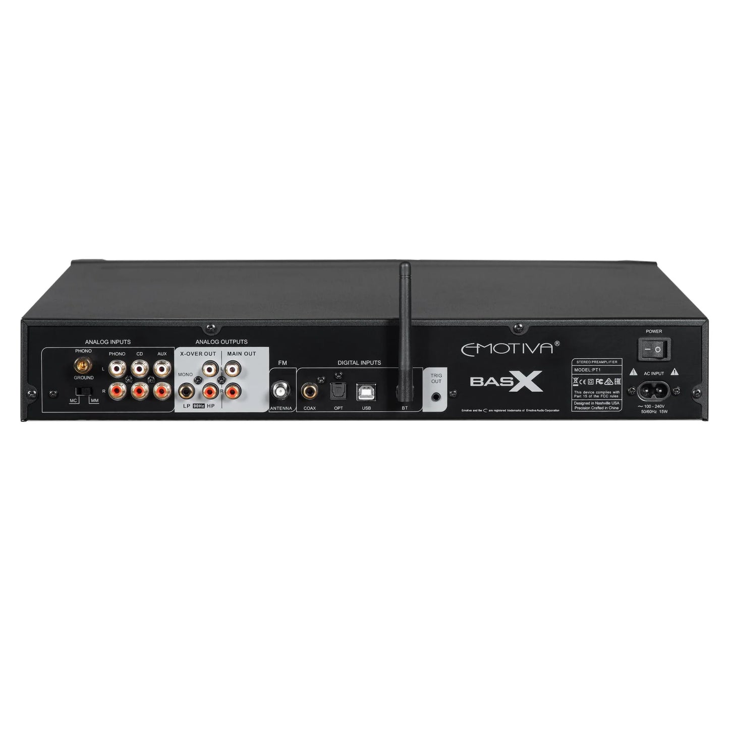 BasX PT1 Stereo Preamplifier/DAC/Tuner-Home theater expert