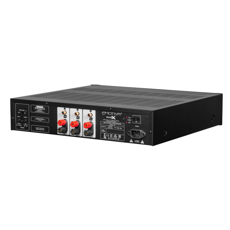 Emotiva BasX-A-3 Three-Channel Power Amplifier-Home theater expert Store