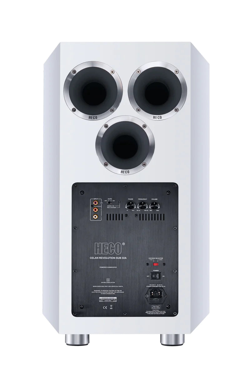 Heco Celan Revolution Sub 32APowered Subwoofer-Home theater expert Store