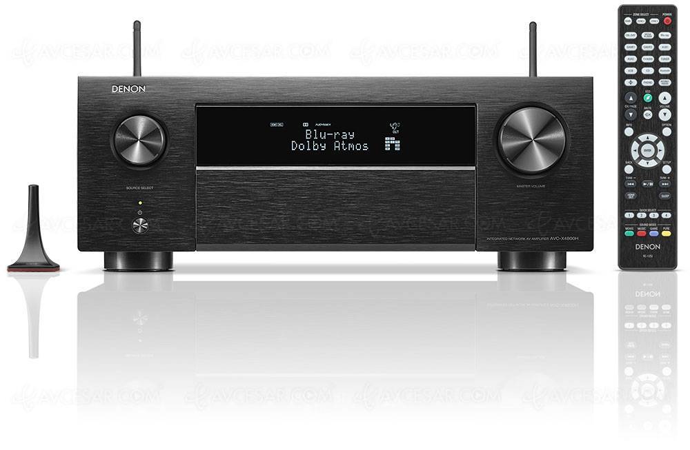 Denon AVC-X4800H 9.4 Channel 8K AV Receiver