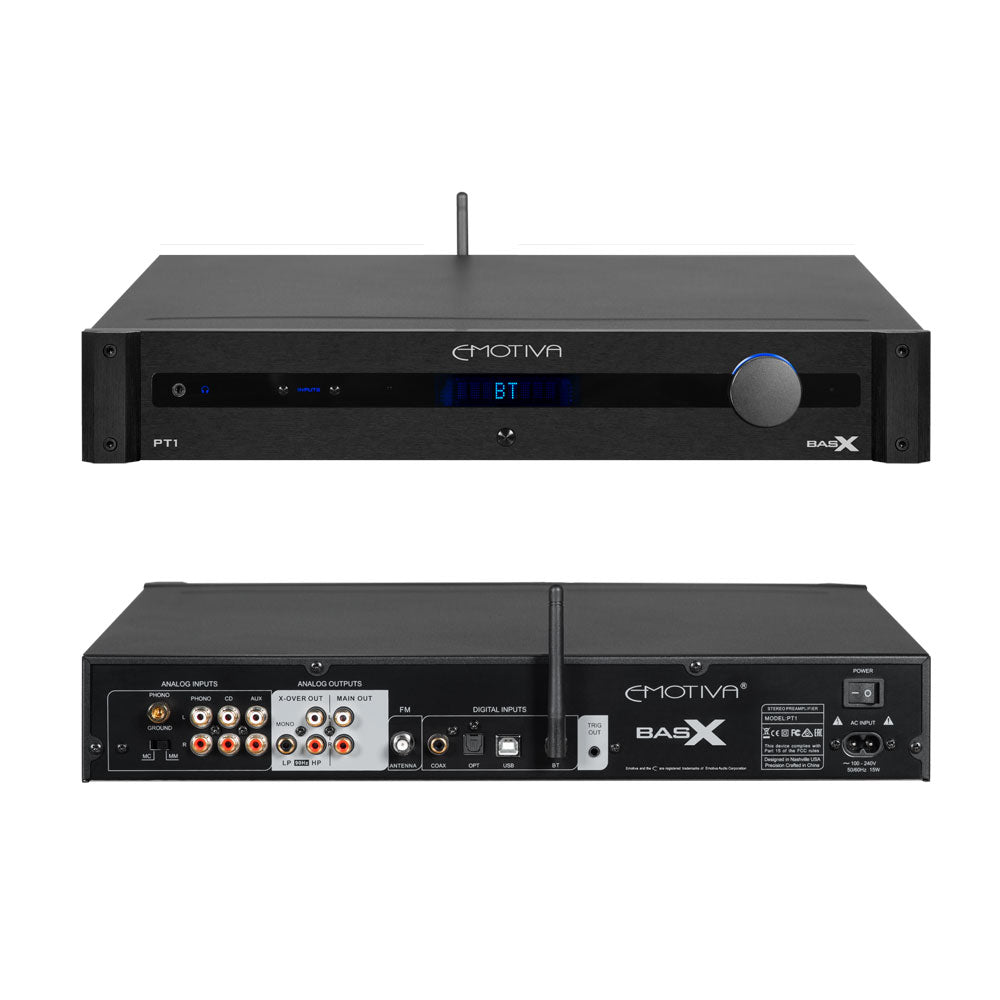 BasX PT1 Stereo Preamplifier/DAC/Tuner-Home theater expert