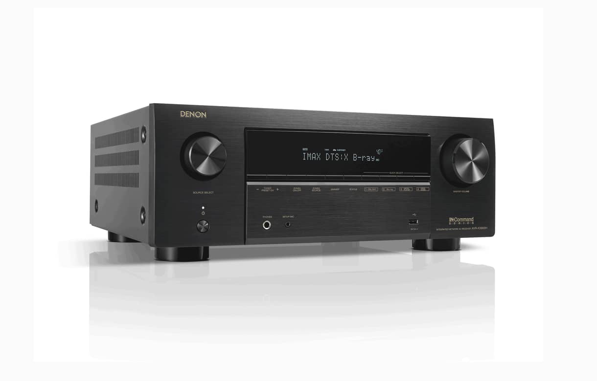 Denon AVR-X3800H 9.4-channel Home Theater Receiver with Dolby Atmos