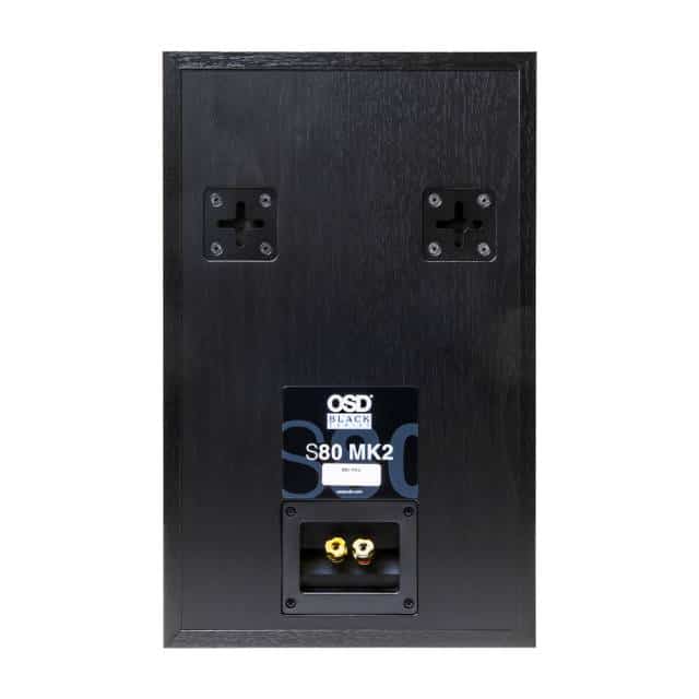 OSD Audio Black S80 MKII 8-Inch Powered Subwoofer – Deep Bass for Home Theater & Music Systems