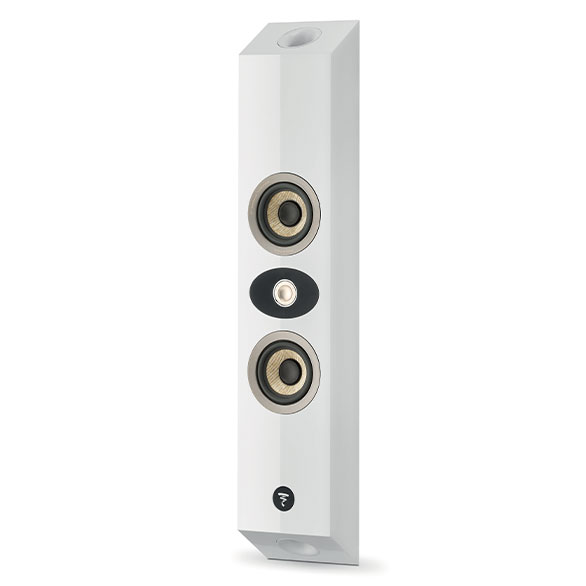 Focal On-Wall 301 - 2-Way On-Wall Wall Mountable Speaker (Each) (White)-Home theater expert Store