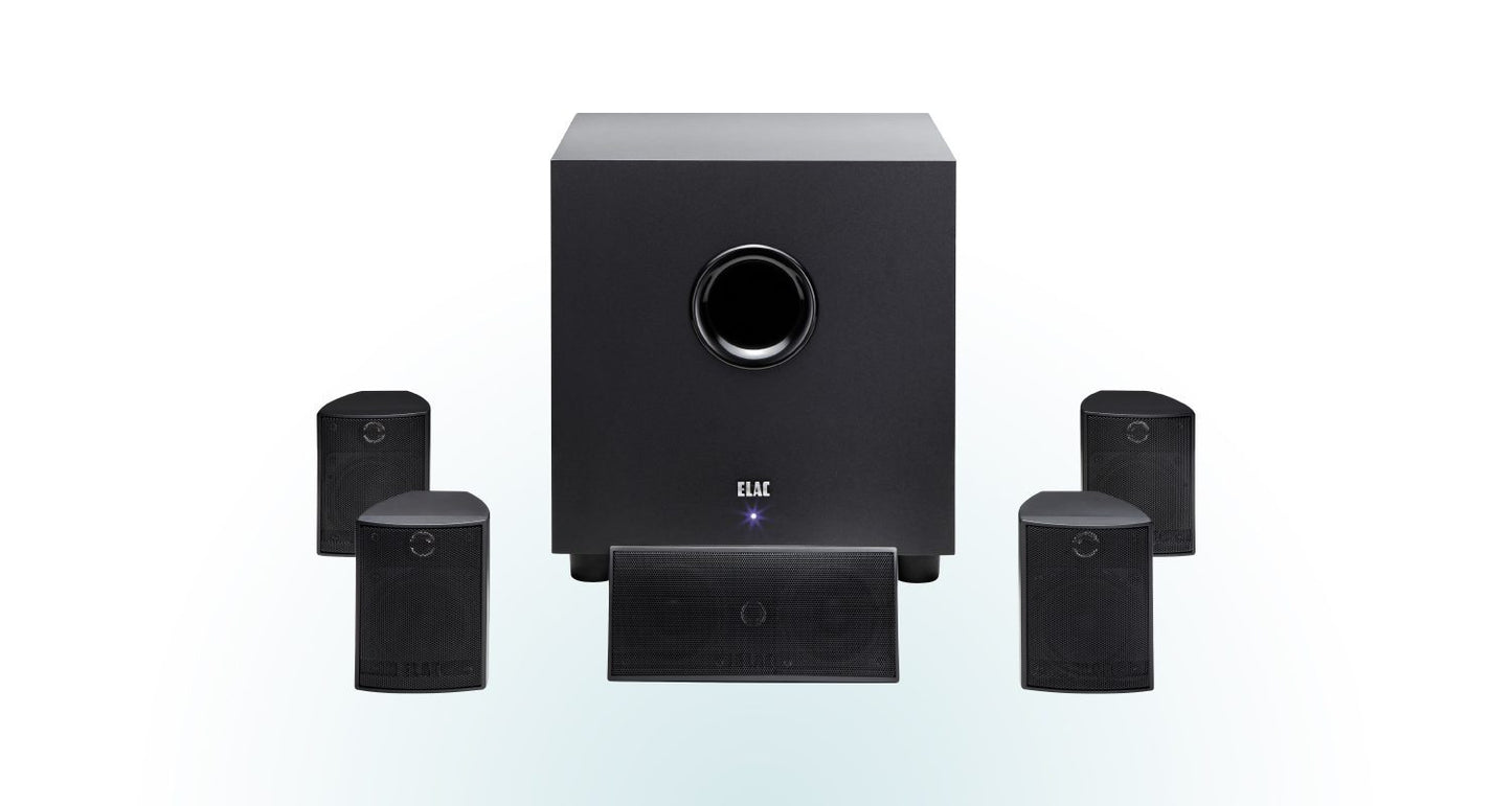 Elac Cinema 5 -5.1 Channel Home Theatre Speaker System