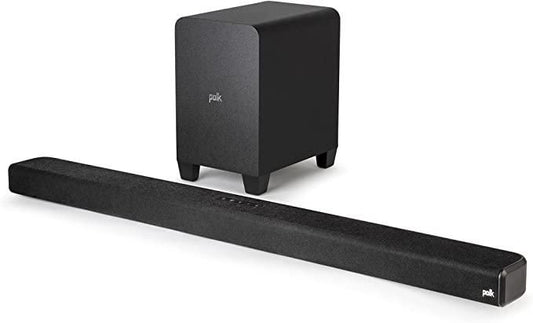 Polk Signa S4 True Dolby Atmos Sound Bar With Wireless Subwoofer, Earc, And Blutooth-Home theater expert Store