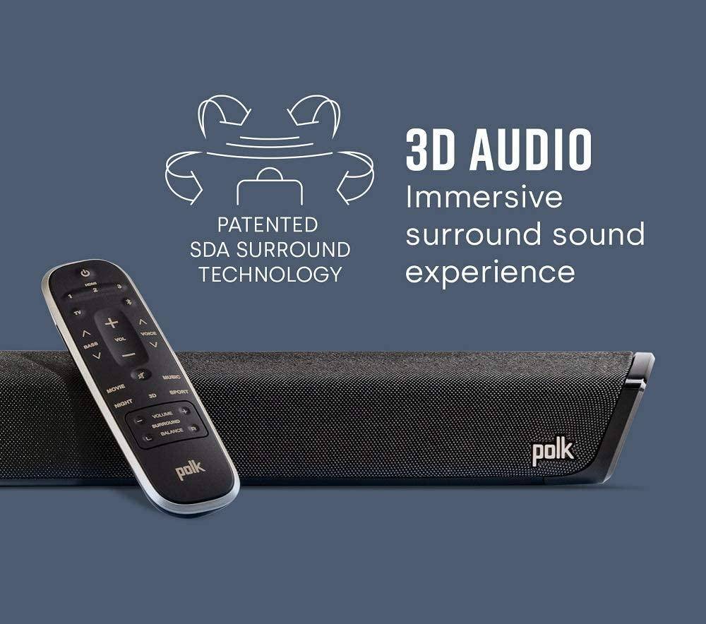 Soundbar With Wireless Subwoofer - Polk Audio MagniFi 2 High-Performance Home Theatre Soundbar