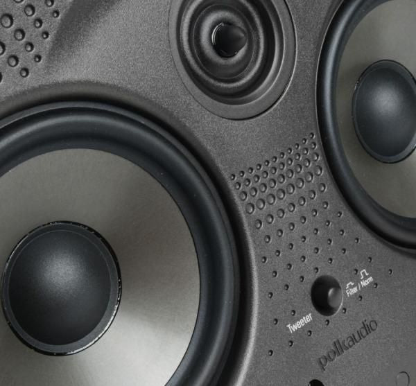 Polk Audio VS-255c-RT Two way In-Wall Center Channel Speaker(Each)-Home theater expert Store