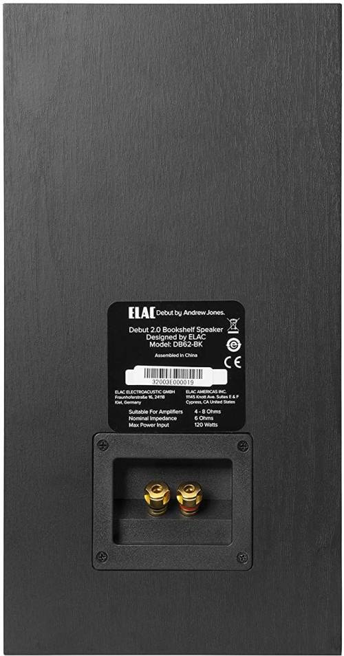ELAC Debut 2.0 B6.2 Bookshelf Speakers (Pair)