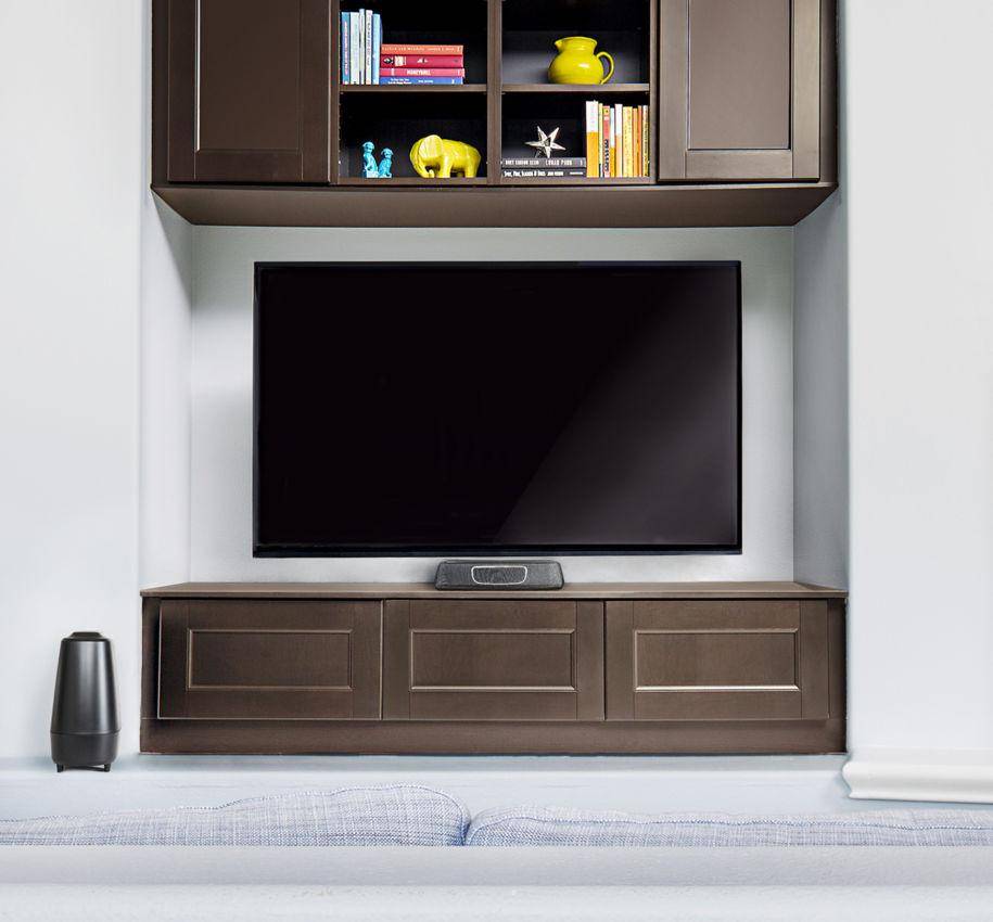 Soundbar With Wireless Subwoofer - Polk Audio Magnifi Mini Ultra-Compact Home Theater SoundBar With Wireless Subwoofer