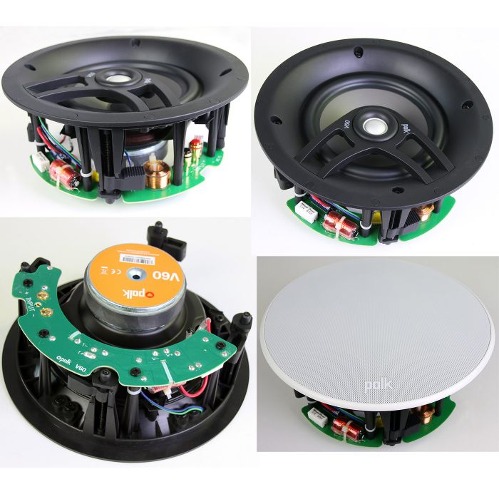 Polk Audio V60 High Performance In-Ceiling Speaker (Each)-Home theater expert Store