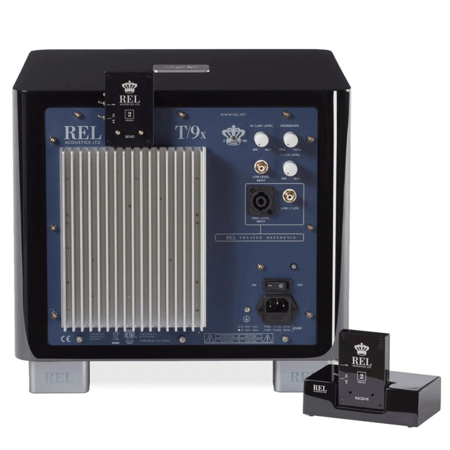 REL T/9x - 10-Inch Powered Subwoofer for Ultimate Bass Performance