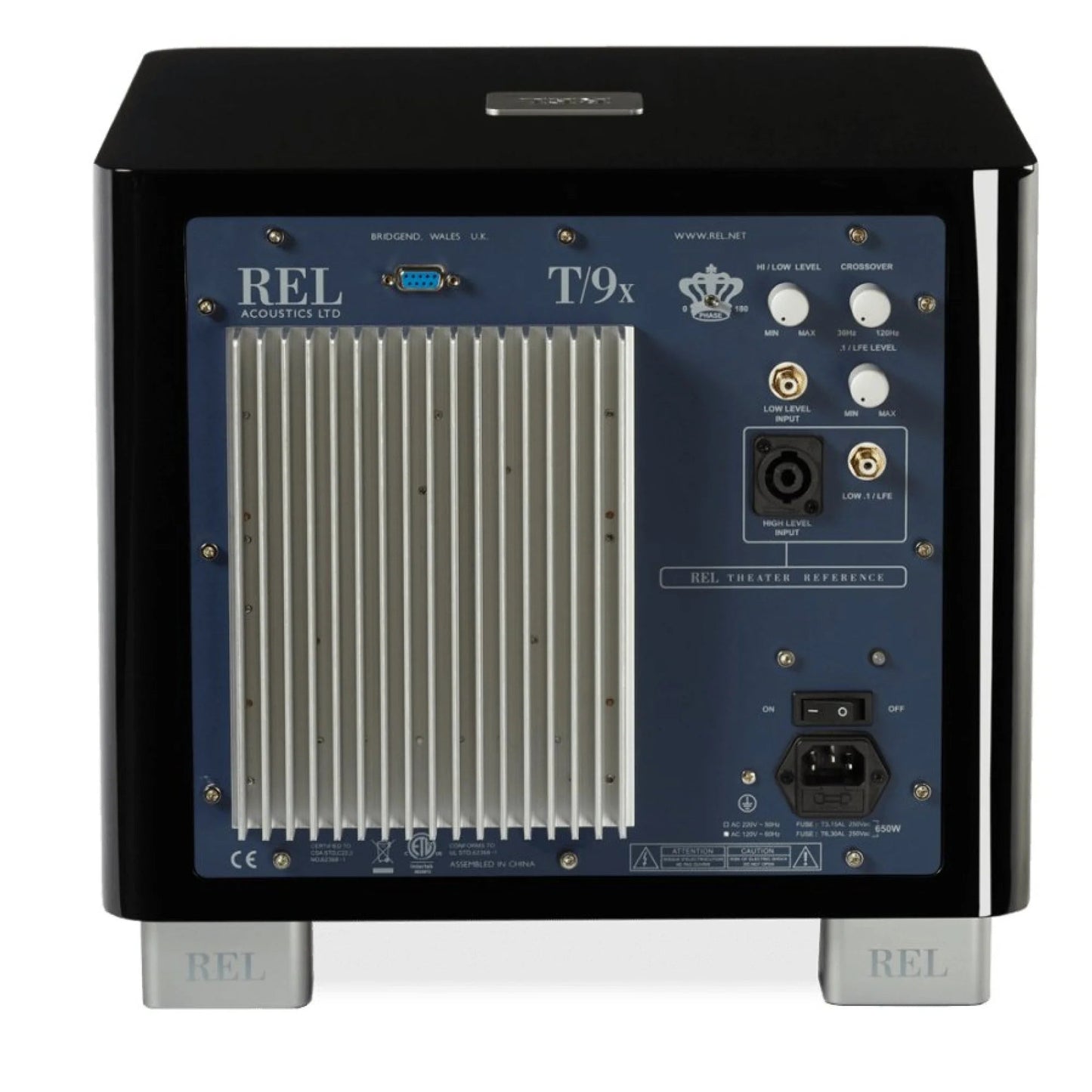 REL T/9x - 10-Inch Powered Subwoofer for Ultimate Bass Performance