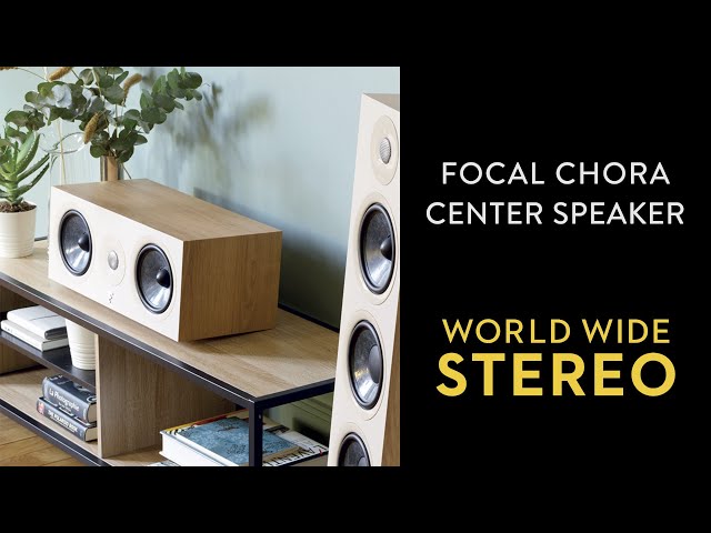 Center Speaker - Focal Chora Center Channel Speaker