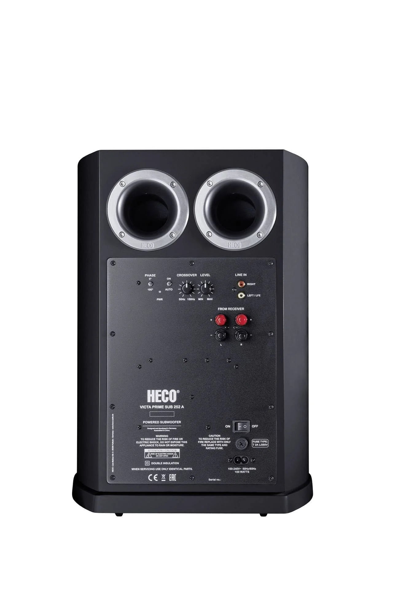 Heco Victa Elite Sub252 A, Active Subwoofer Speaker-Home theater expert Store