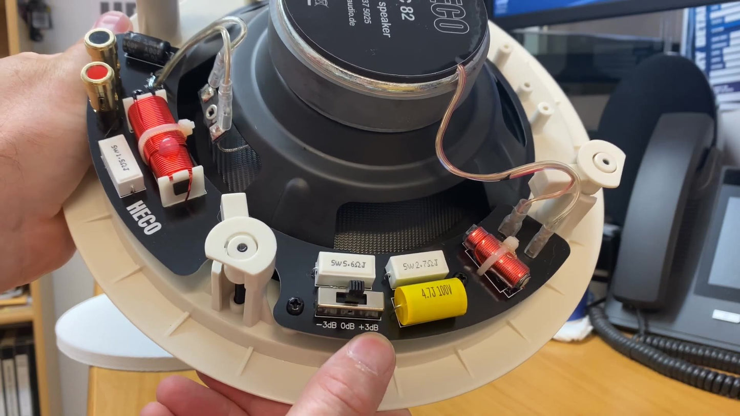 HECO INSTALL BASIC INC 82 IN-CEILING SPEAKER (PAIR)
