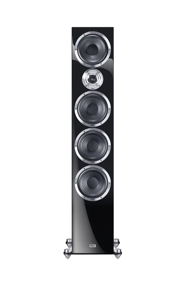 Heco In Vita 9 - 3-Way Floor Standing Speaker (Pair) (Black)-Home theater expert Store