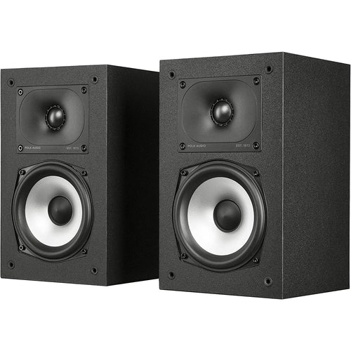 Polk Audio MXT15 Hi-Fi Compact Bookshelf Speaker (Pair)-Home theater expert Store