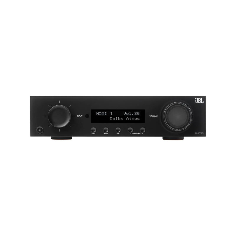 JBL MA710 EZ Set EQ Supports up to 7.1 or 5.1.2 channel configurations