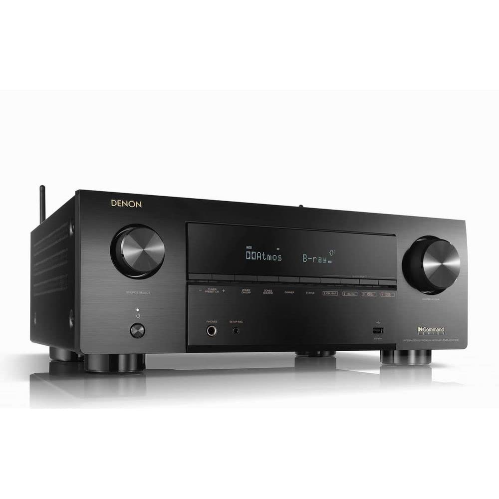 Denon AVR X3700H 8K Ultra HD 9.2 Channel AV Receiver with HEOS Built-In-Home theater expert Store