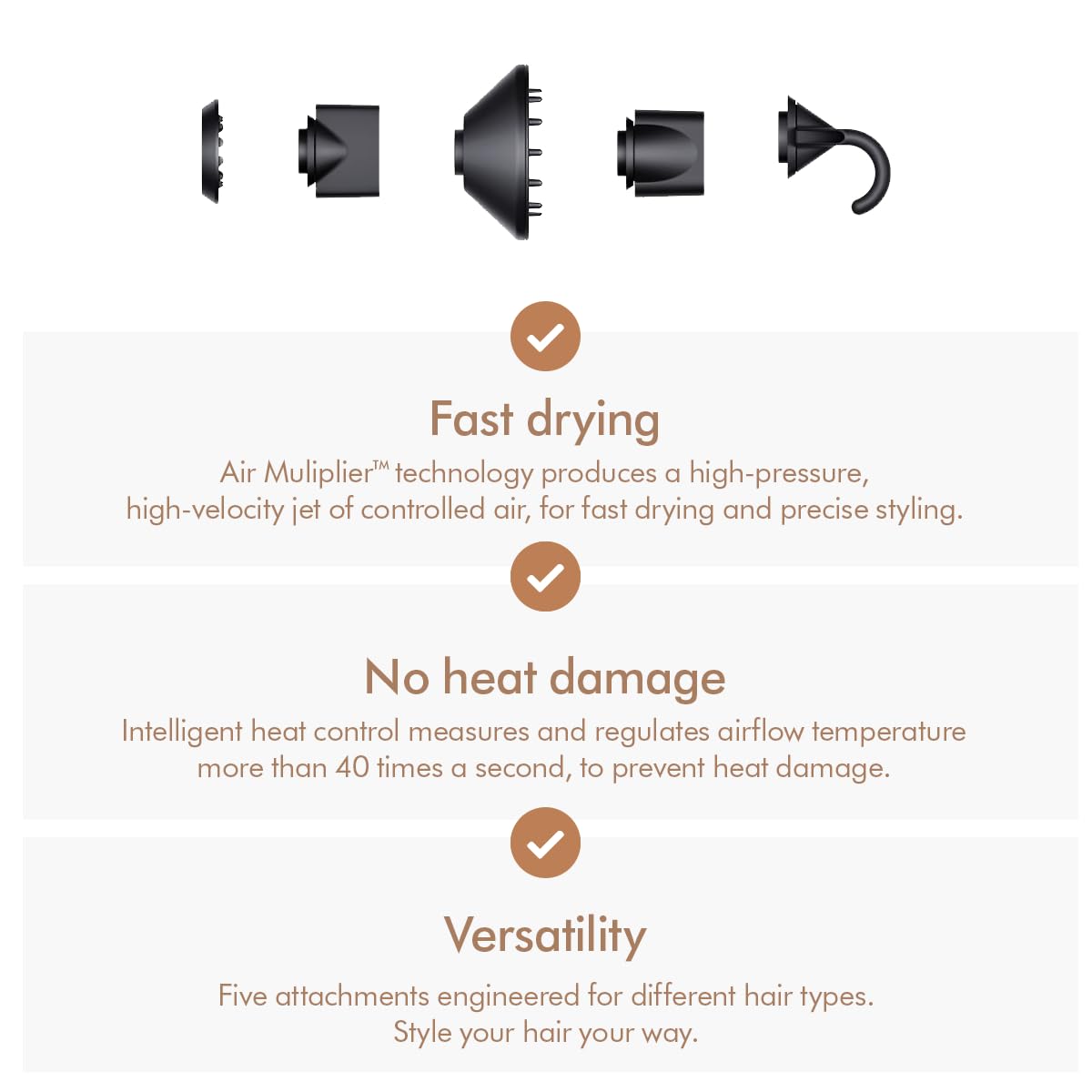 Dyson Supersonic Hair Dryer  Fast Drying, Intelligent Heat Control & Professional Styling