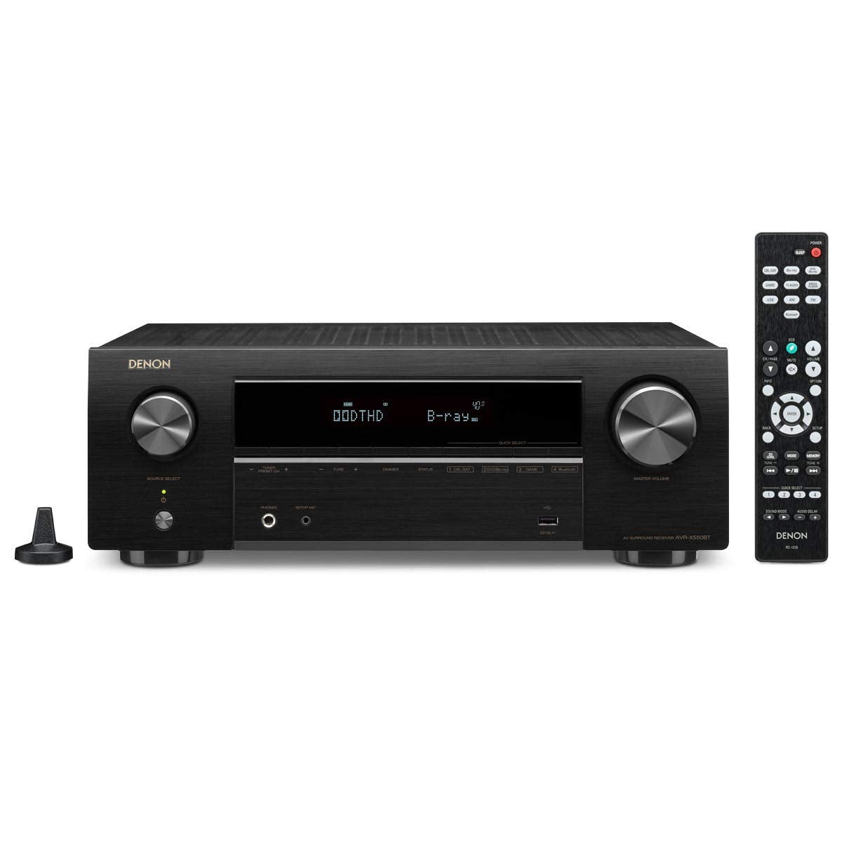 Denon AVR-X550BT 5.2 Channel 4K Ultra HD AV Receiver