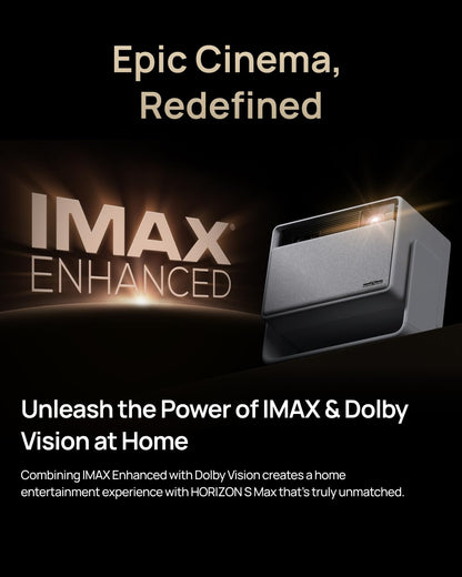 XGIMI 2025 New Launch Horizon S Max 4K Projector