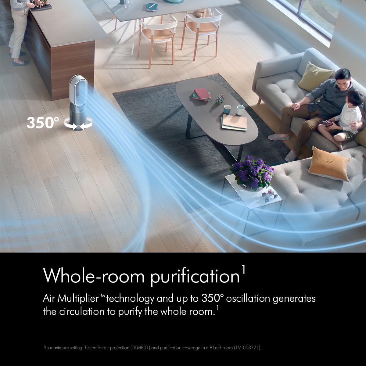 Dyson HP07 Purifier Hot+Cool Air Purifier Fan Heater
