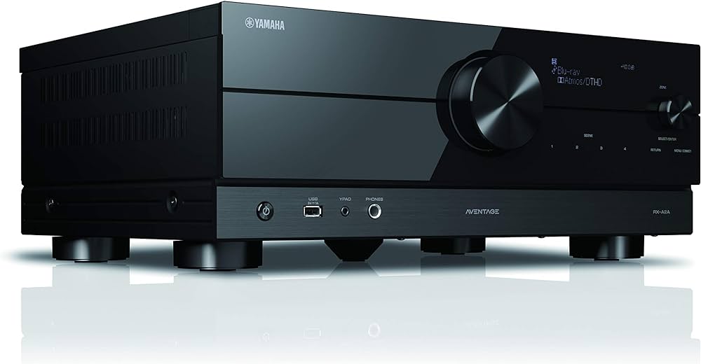 Yamaha RX-A2A 7.2-channel AV Receiver with 8K HDMI