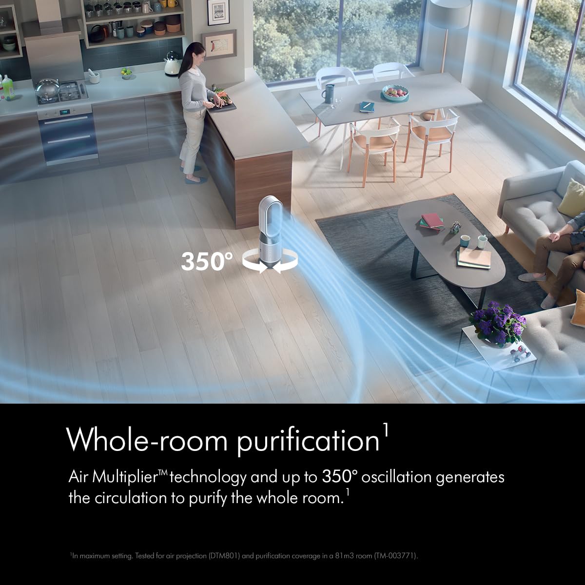 Dyson HP10 Purifier Hot+Cool Air Purifier Fan Heater