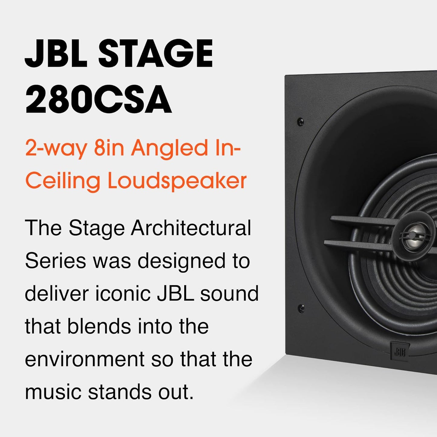 JBL Stage 280CSA Angled In-Ceiling Speaker
