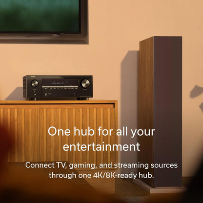 Denon AVR X2900H 7.2 Channel AV Receiver  Premium 8K Dolby Atmos Home Theater Receiver