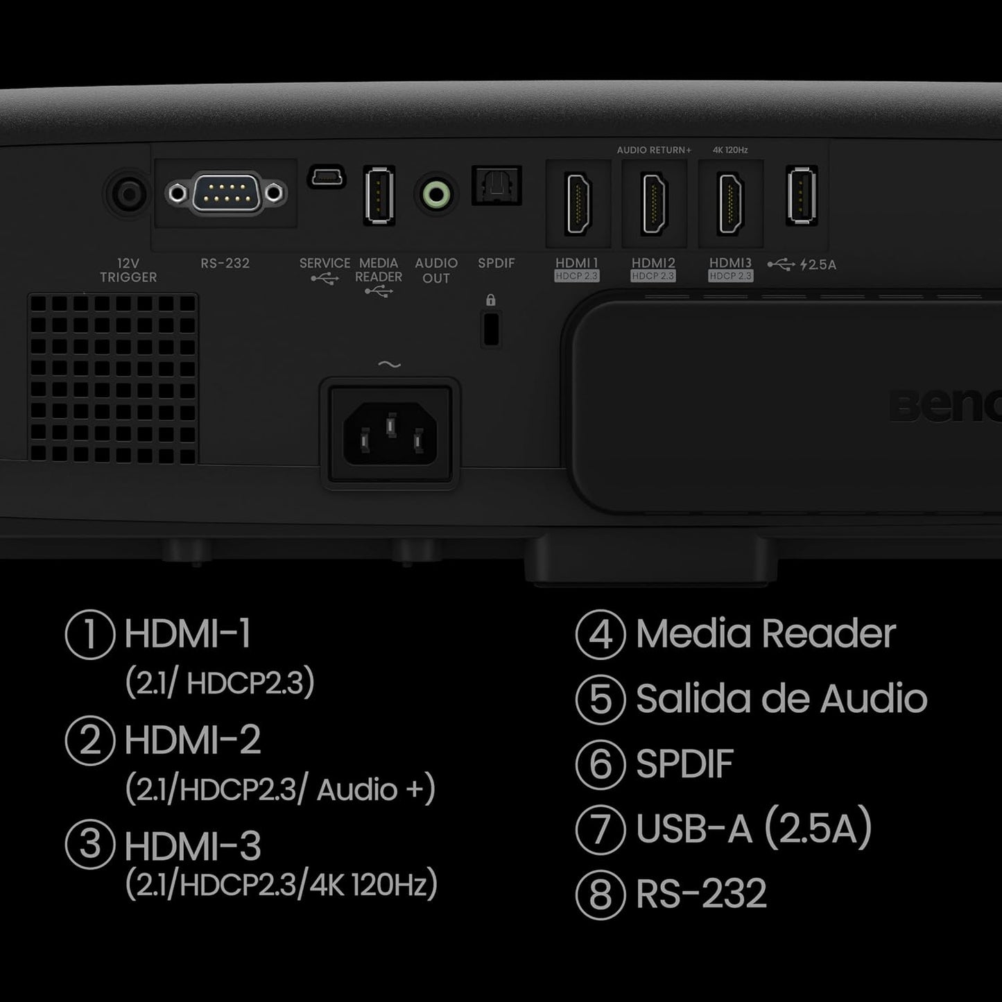 BenQ W4100i 4K AI Home Cinema Projector