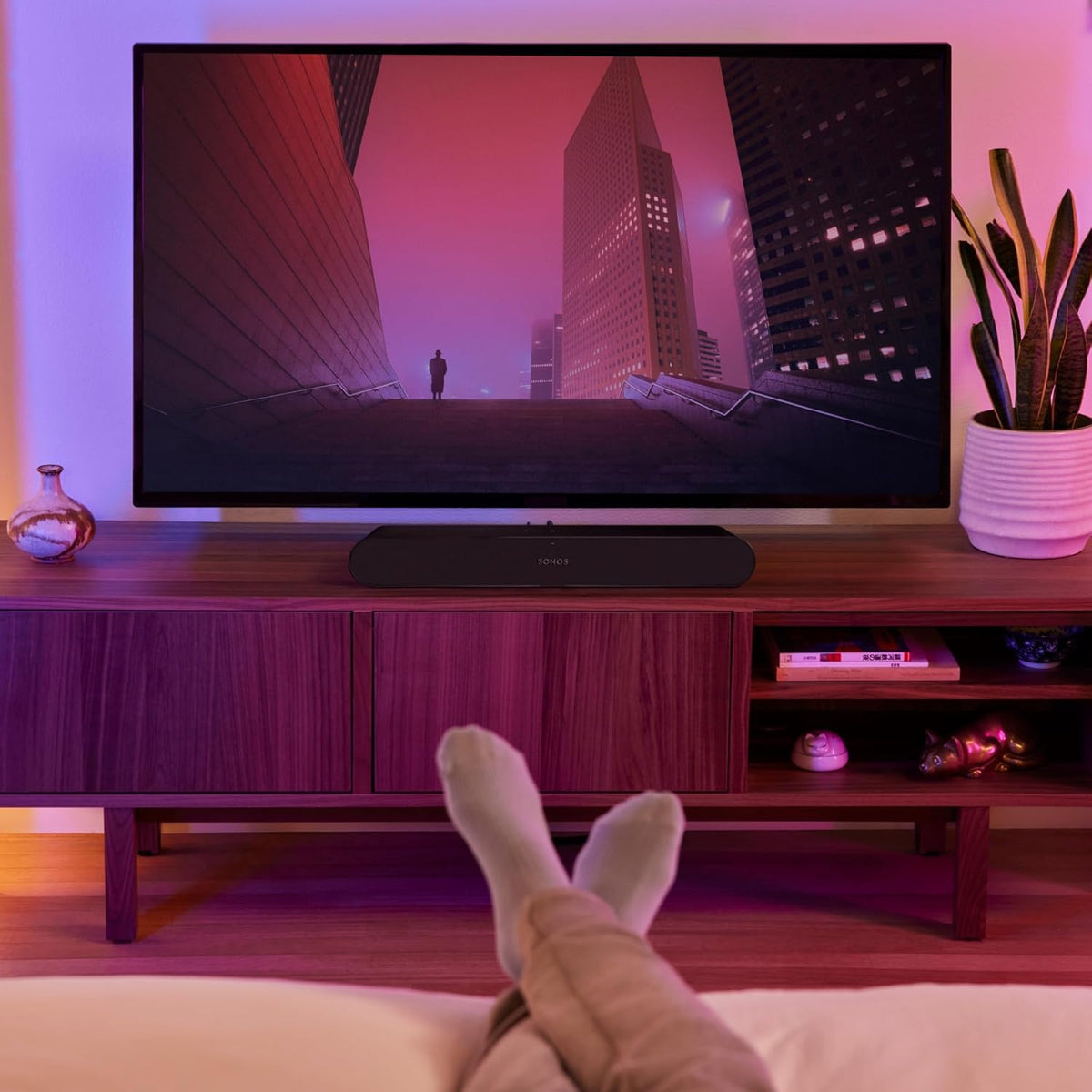Sonos Ray  Compact Soundbar for TV and Music - Black