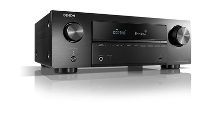 Denon AVR-X550BT 5.2 Channel 4K Ultra HD AV Receiver with Bluetooth