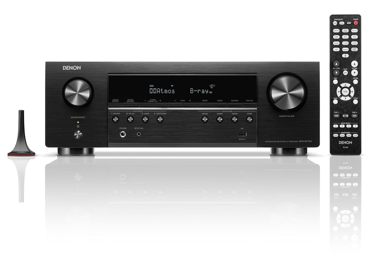 Denon AVR-S770H 7.2-Channel Network 8K AV Receiver